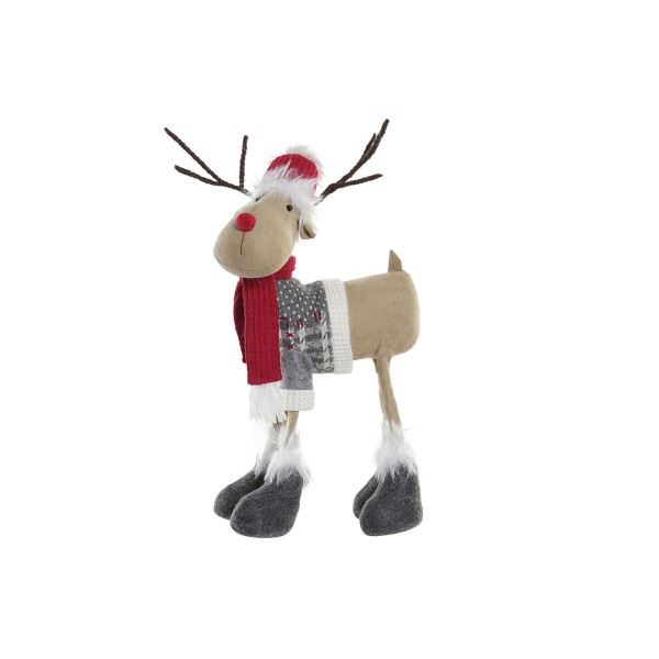 Χριστουγεννιάτικο Στολίδι DKD Home Decor πολυεστέρας Τάρανδος (26 x 12 x 50 cm)