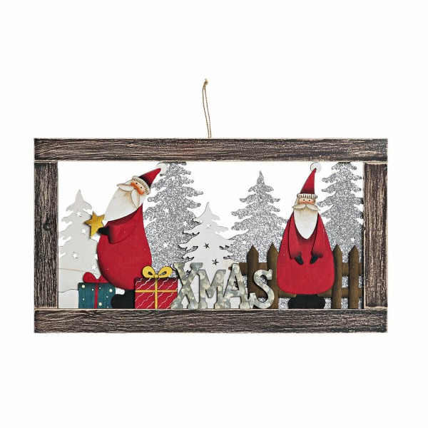 Χριστουγεννιάτικο Στολίδι DKD Home Decor Ξύλο Σχοινί (36 x 1.5 x 20 cm)