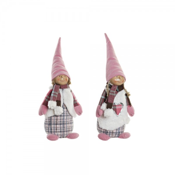 Χριστουγεννιάτικο Στολίδι DKD Home Decor πολυεστέρας (2 pcs) (15 x 12 x 42 cm)
