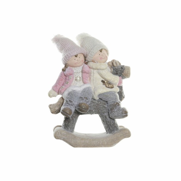 Χριστουγεννιάτικο Στολίδι DKD Home Decor Fiberglass Παιδιά (45 x 25 x 56 cm)
