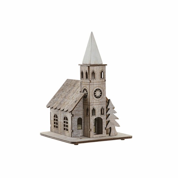 Χριστουγεννιάτικο Στολίδι DKD Home Decor Ξύλο (13.5 x 13.5 x 21 cm)