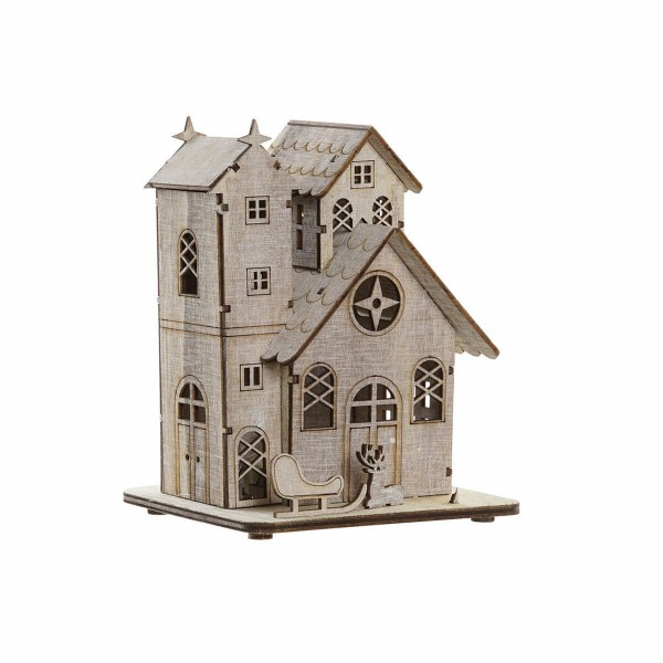 Χριστουγεννιάτικο Στολίδι DKD Home Decor Ξύλο (13 x 11.5 x 16 cm)