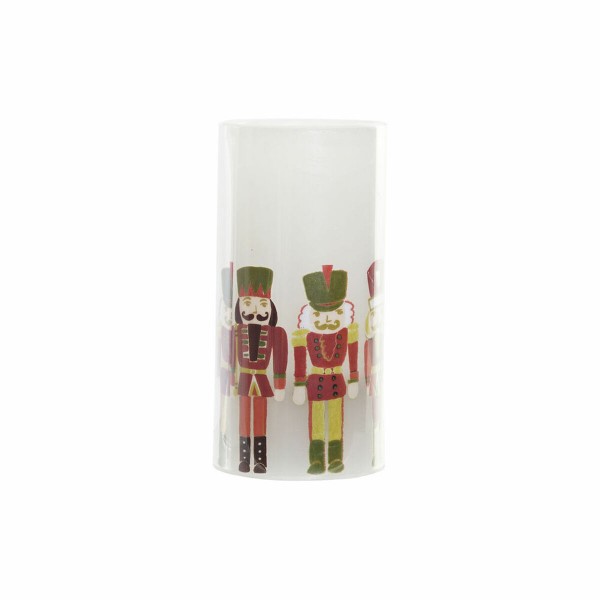 Κερί LED DKD Home Decor Κερί (7.5 x 7.5 x 15 cm)