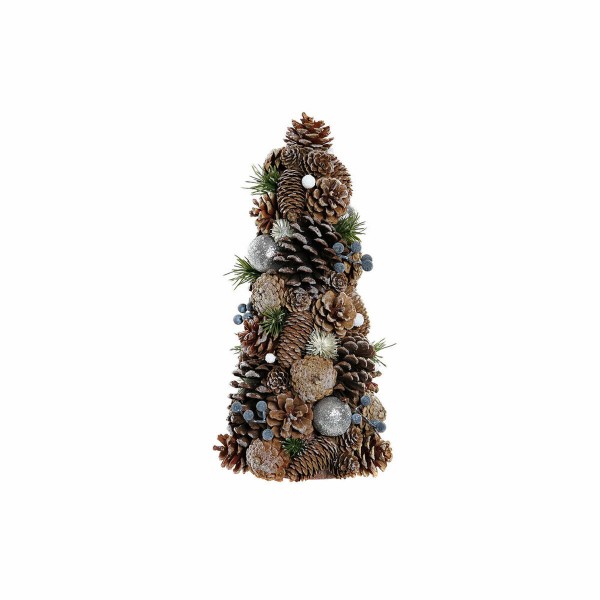 Χριστουγεννιάτικο δέντρο DKD Home Decor Ανανάδες Χιονισμένο PVC (19 x 19 x 38 cm)