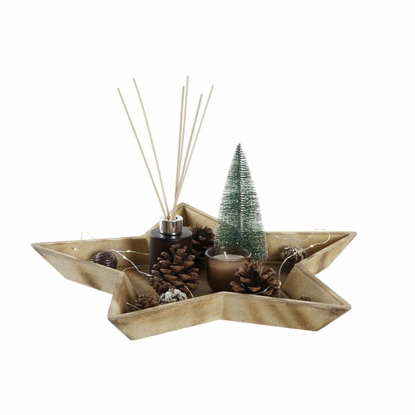 Κεντρικό Τραπεζιού DKD Home Decor Κρυστάλλινο Ξύλο MDF (41 x 40 x 27 cm)