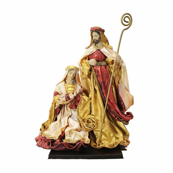 Χριστουγεννιάτικο Στολίδι DKD Home Decor Κόκκινο Χρυσό (27 x 27 x 40 cm)