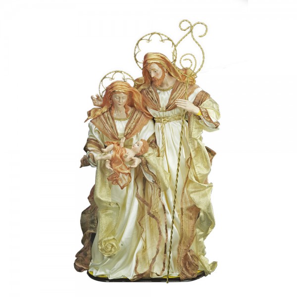 Χριστουγεννιάτικο Στολίδι DKD Home Decor Λευκό Χρυσό (48 x 28 x 90 cm)