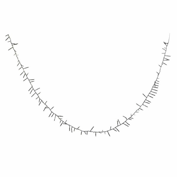 Γιρλάντα Φωτισμού LED DKD Home Decor Λευκό PVC (3000 x 3 x 3 cm)