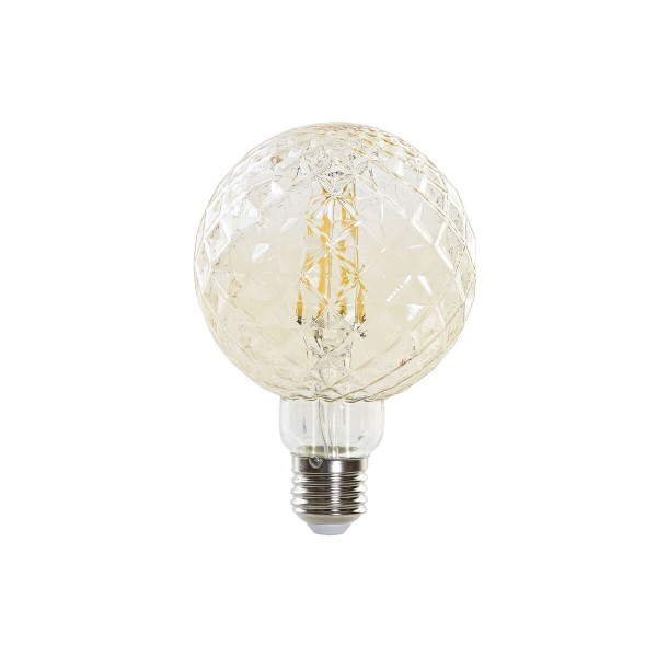 Λάμπα LED DKD Home Decor Κεχριμπάρι 4 W E27 450 lm 9,5 x 9,5 x 14 cm