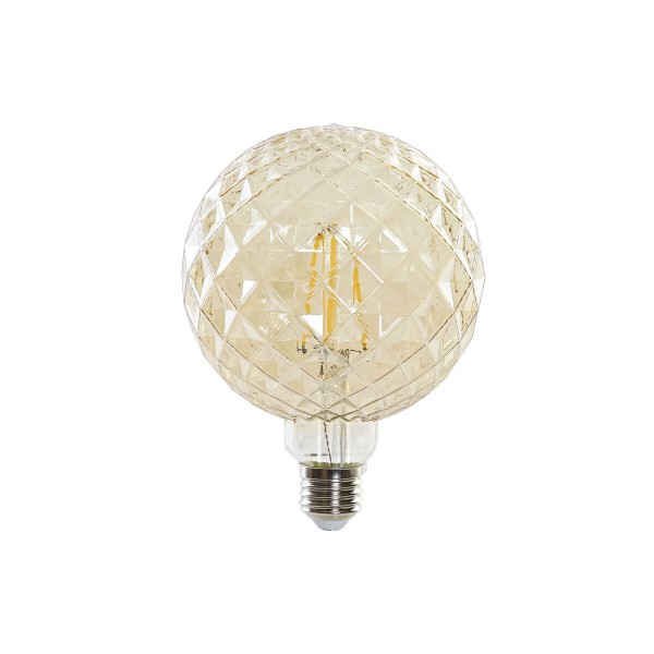 Λάμπα LED DKD Home Decor Κεχριμπάρι 4 W E27 450 lm 12 x 12 x 16,5 cm