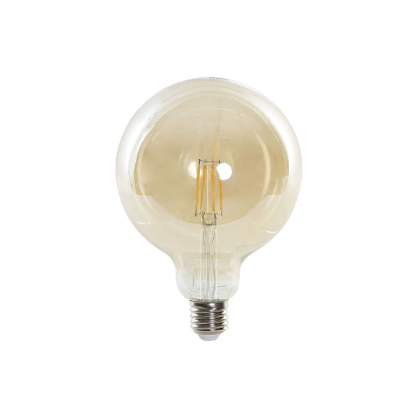 Λάμπα LED DKD Home Decor E27 Κεχριμπάρι A++ 220 V 4 W 450 lm (12,5 x 12,5 x 18 cm)