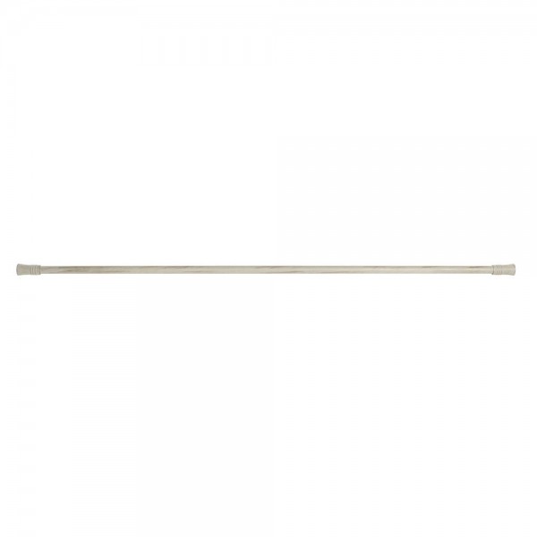 Κουρτινόξυλο DKD Home Decor Κρεμ Αλουμίνιο Χρυσό (120 x 3 x 3 cm)