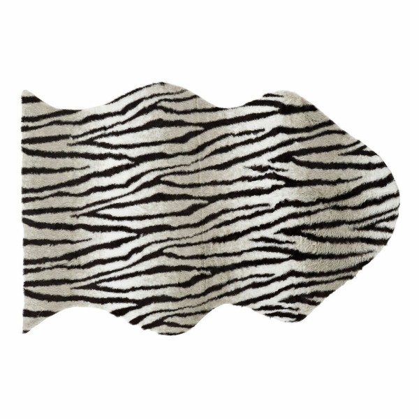 Χαλί DKD Home Decor Μαύρο Πορτοκαλί Αποικιακό Ζούγκλα (60 x 90 x 2 cm)