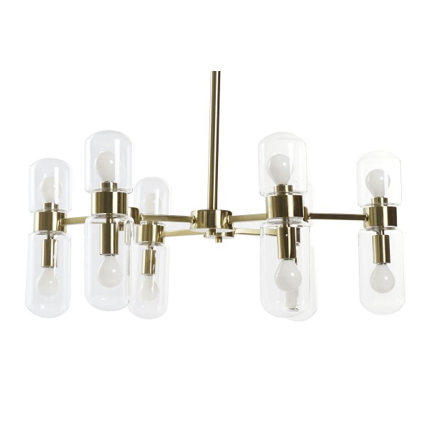 Φωτιστικό Οροφής DKD Home Decor Χρυσό 220 V 50 W (68 x 68 x 55 cm)