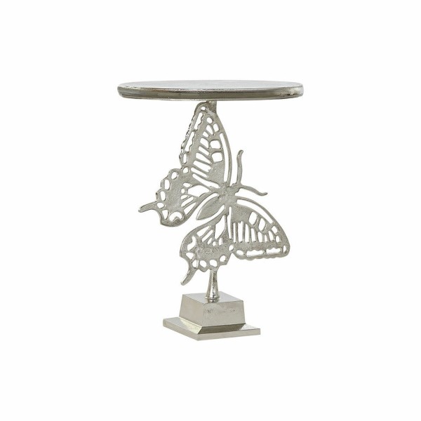 Βοηθητικό Τραπέζι DKD Home Decor Αλουμίνιο Πεταλούδα (38 x 38 x 52.5 cm)