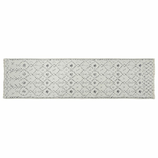 Χαλί DKD Home Decor Λευκό Γκρι πολυεστέρας βαμβάκι (60 x 240 x 1 cm)
