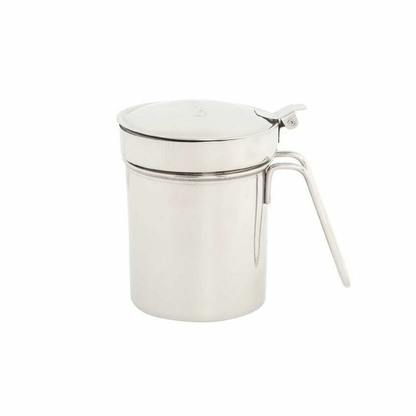 Δοχείο Λαδιού για το Κρέας ή τα Ψάρια DKD Home Decor Ανοξείδωτο ατσάλι (500 ml) (7 x 7 x 12 cm)