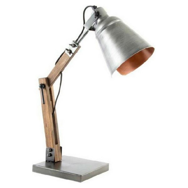 Επιτραπέζιο Φωτιστικό DKD Home Decor Μέταλλο Ξύλο 220 V 60 W (16 x 16 x 52 cm)