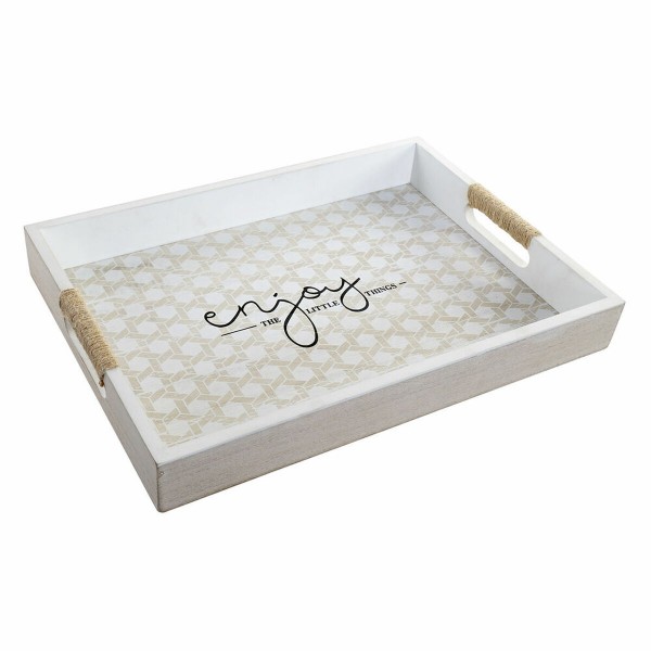 Δίσκος DKD Home Decor Enjoy Ξύλο Boho (35 x 25 x 4 cm) Δίσκος DKD Home Decor Enjoy Ξύλο Boho (35 x 25 x 4 cm)