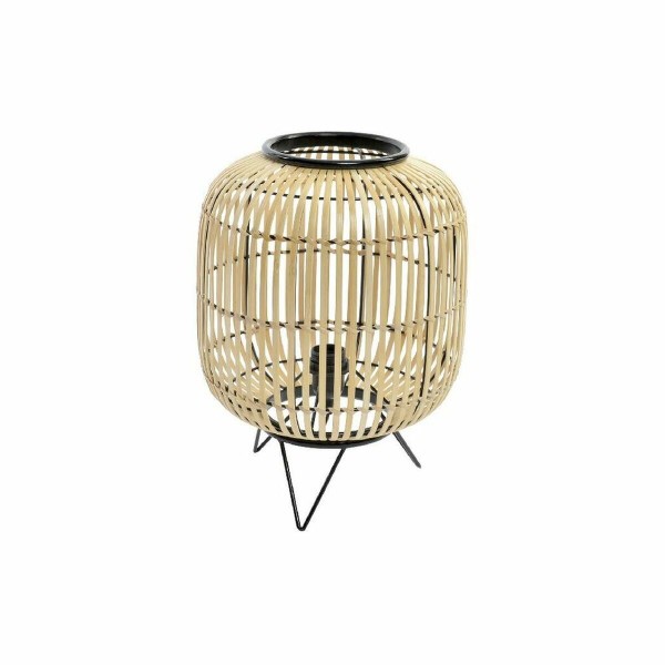 Επιτραπέζιο Φωτιστικό DKD Home Decor Μαύρο Μέταλλο Καφέ Διακοσμητική κανάτα (30 x 30 x 40.5 cm)