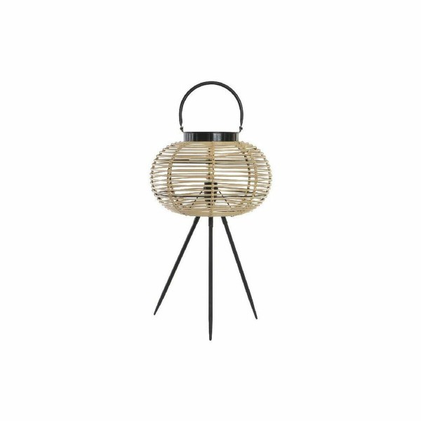 Επιτραπέζιο Φωτιστικό DKD Home Decor Μαύρο Μέταλλο Καφέ Διακοσμητική κανάτα (34 x 34 x 56 cm)
