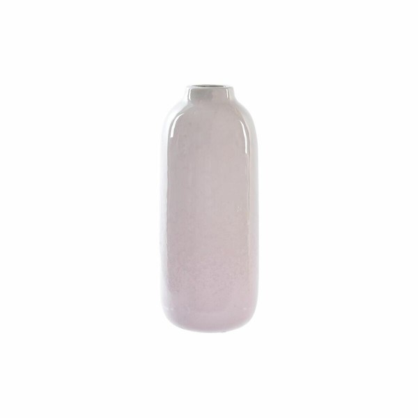 Βάζο DKD Home Decor Κεραμικά Ροζ Σύγχρονη (13 x 13 x 32 cm)