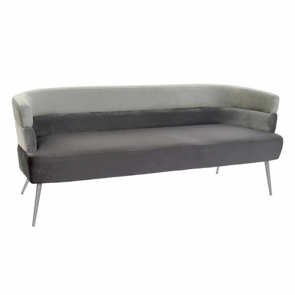 Καναπές DKD Home Decor Ροζ Μέταλλο πολυεστέρας Ανοιχτό Ροζ (182 x 63 x 70 cm)