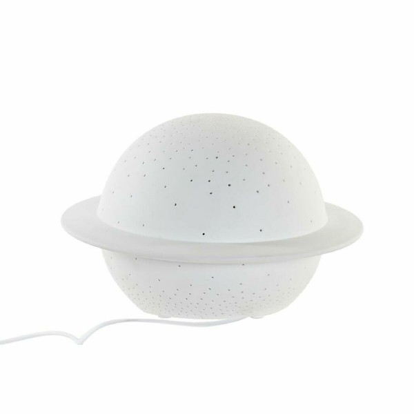 Επιτραπέζιο Φωτιστικό DKD Home Decor Πορσελάνη Λευκό 20 W (22 x 22 x 13 cm)