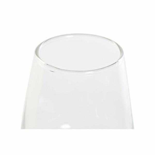 Σετ Ποτηριών DKD Home Decor Διαφανές Κρυστάλλινο (250 ml) (6 pcs)