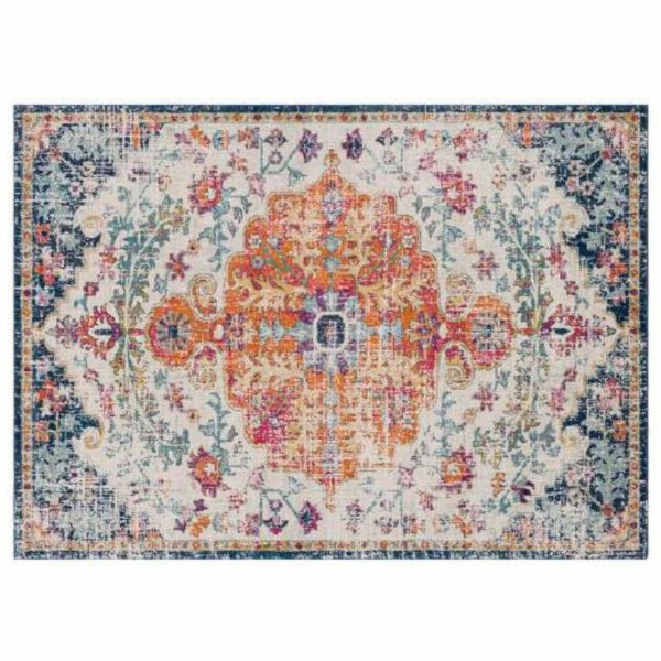 Χαλί DKD Home Decor βαμβάκι Πολύχρωμο Chenille (120 x 180 x 1 cm)
