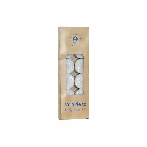 Σετ Kεριών DKD Home Decor (12 pcs) (3.7 x 3.7 x 1.4 cm)
