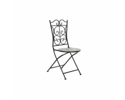 Hagestol DKD Home Decor Μαύρο Κεραμικά Πολύχρωμο Σφυρηλατημένο (39 x 50 x 93 cm)