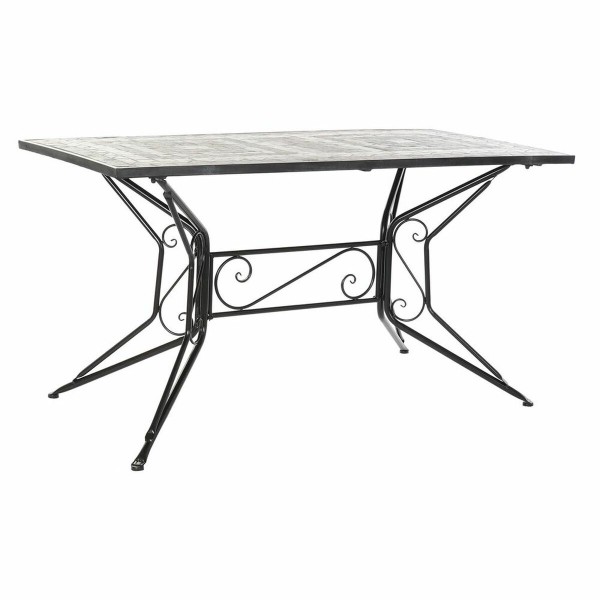 Τραπεζαρία DKD Home Decor Μωσαϊκό Κεραμικά Σφυρηλατημένο (140 x 70 x 75,5 cm)