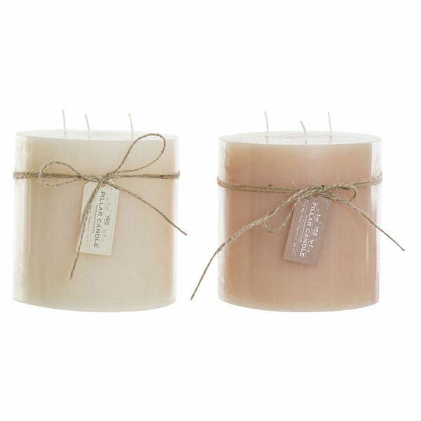 Κερί DKD Home Decor (2 pcs) (12 x 12 x 12 cm)