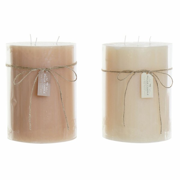 Κερί DKD Home Decor (2 pcs) (15 x 15 x 20 cm)