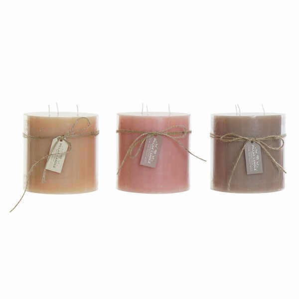 Κερί DKD Home Decor (3 pcs) (12 x 12 x 12 cm)