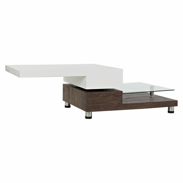 Τραπεζάκι Καφέ DKD Home Decor Κρυστάλλινο MDF (80 x 60 x 38 cm)