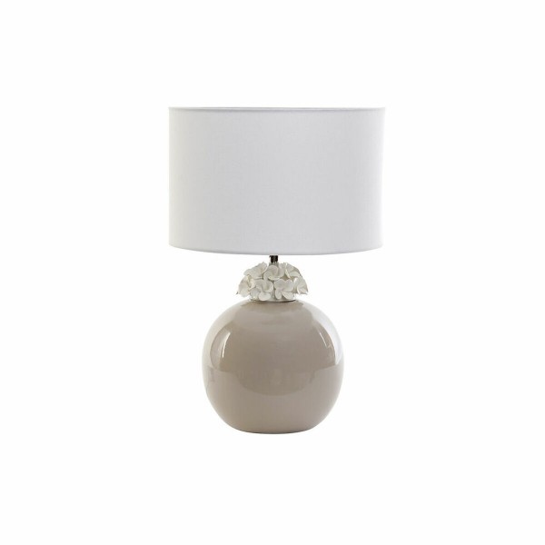 Επιτραπέζιο Φωτιστικό DKD Home Decor λινό Πλαστική ύλη 240 V 60 W Dolomite Ανοιχτό Γκρι (32 x 32 x 48 cm)
