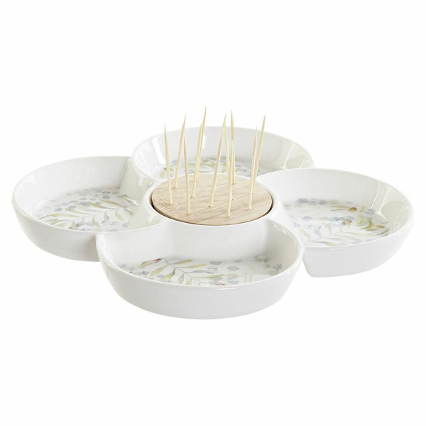 Σετ Ορεκτικών DKD Home Decor Διακοσμητική κανάτα Πήλινα (22 x 22 x 7 cm)