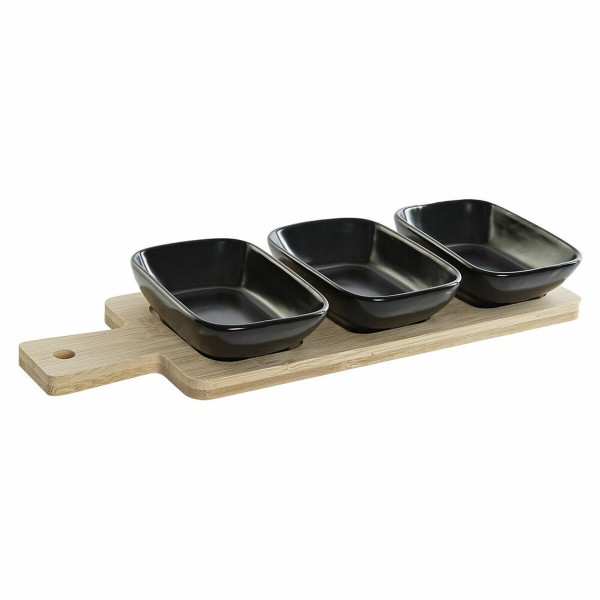 Σετ Ορεκτικών DKD Home Decor Διακοσμητική κανάτα Πήλινα (28 x 10 x 1 cm) (4 pcs)