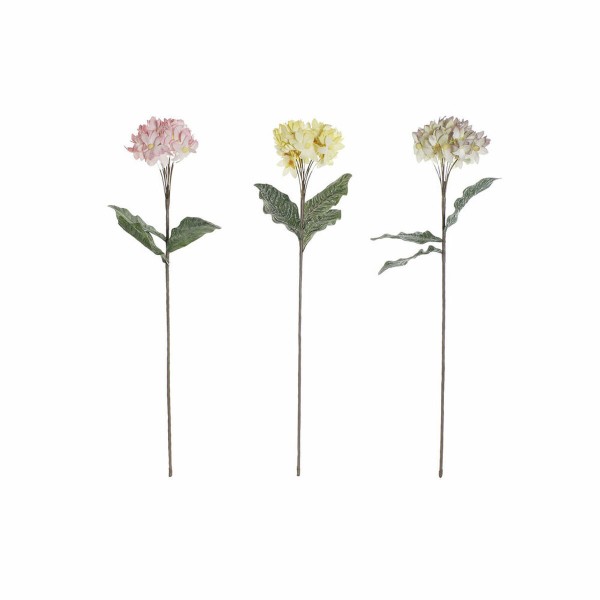 Διακοσμητικό Λουλούδι DKD Home Decor Κίτρινο Λευκό Ροζ EVA (οξικός αιθυλεστέρας) (3 pcs) (15 x 15 x 85 cm)
