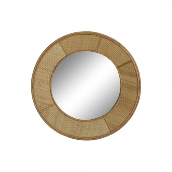 Τοίχο καθρέφτη DKD Home Decor Καθρέφτης Καφέ (77 x 7 x 77 cm)