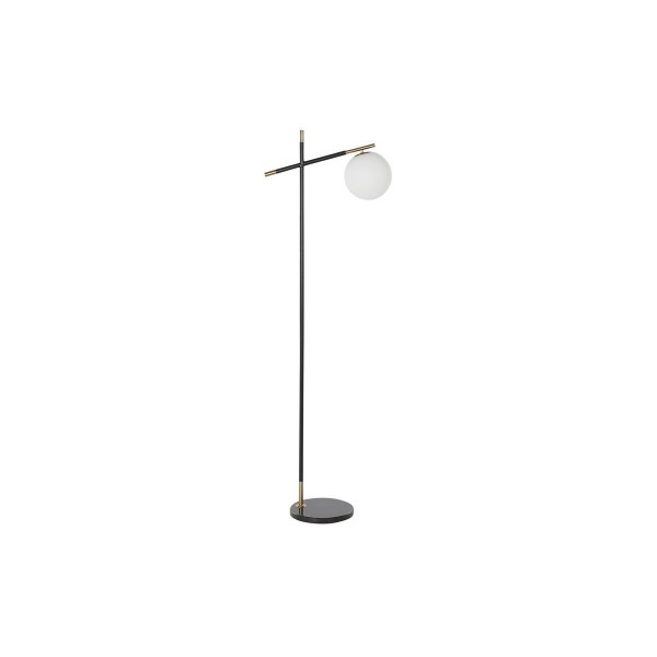 Φωτιστικό Δαπέδου DKD Home Decor Μαύρο Μέταλλο 220 W (40 x 40 x 165 cm)