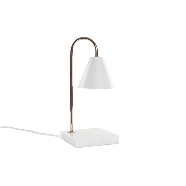 Επιτραπέζιο Φωτιστικό DKD Home Decor Χρυσό Λευκό (15 x 15 x 33 cm)