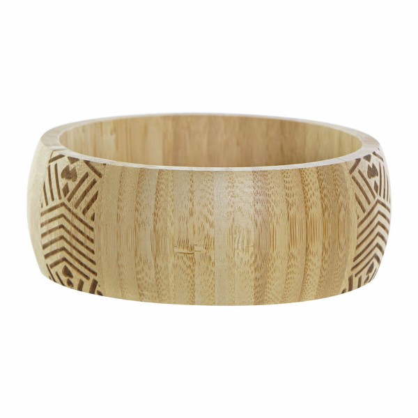 Δίσκος για σνακ DKD Home Decor Μαύρο Πολύχρωμο Φυσικό Διακοσμητική κανάτα 15 x 15 x 5,5 cm