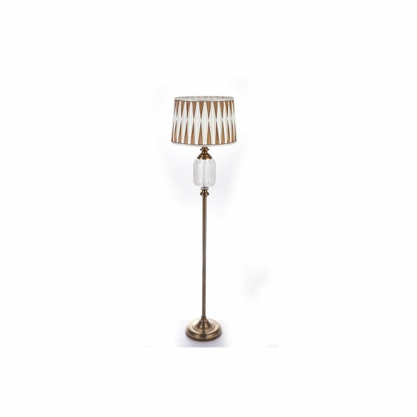 Φωτιστικό Δαπέδου DKD Home Decor Κρυστάλλινο Χρυσό Μέταλλο (40 x 40 x 162 cm)