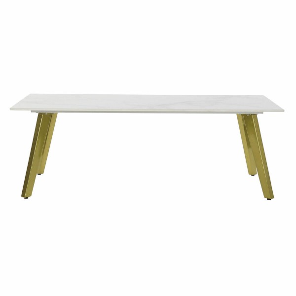 Τραπεζάκι Καφέ DKD Home Decor Κεραμικά Μέταλλο (130 x 70 x 45 cm)