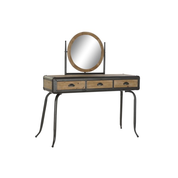 Ντουλάπα DKD Home Decor Έλατο Μέταλλο (130 x 44 x 136 cm)