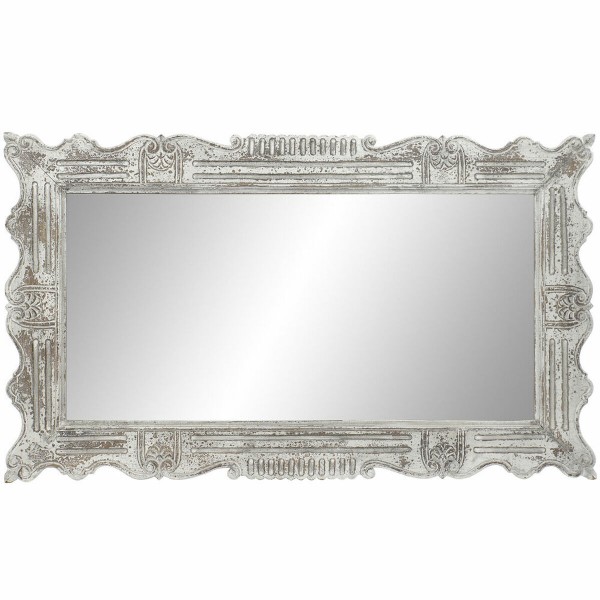 Τοίχο καθρέφτη DKD Home Decor Κρυστάλλινο Χρυσό Ξύλο από Μάνγκο (148 x 3 x 87 cm)
