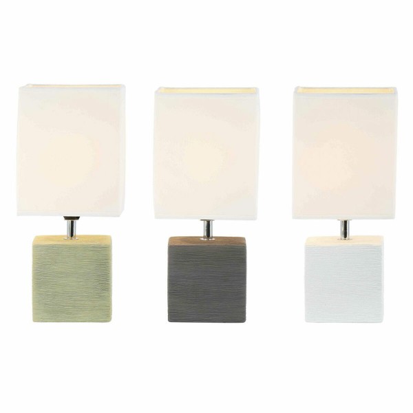 Επιτραπέζιο Φωτιστικό DKD Home Decor πολυεστέρας Πήλινα (13 x 11 x 28 cm) (3 pcs)